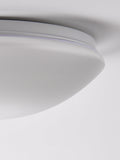 John Lewis Saint LED flush bathroom ceiling light white H10x31cm (British brand)