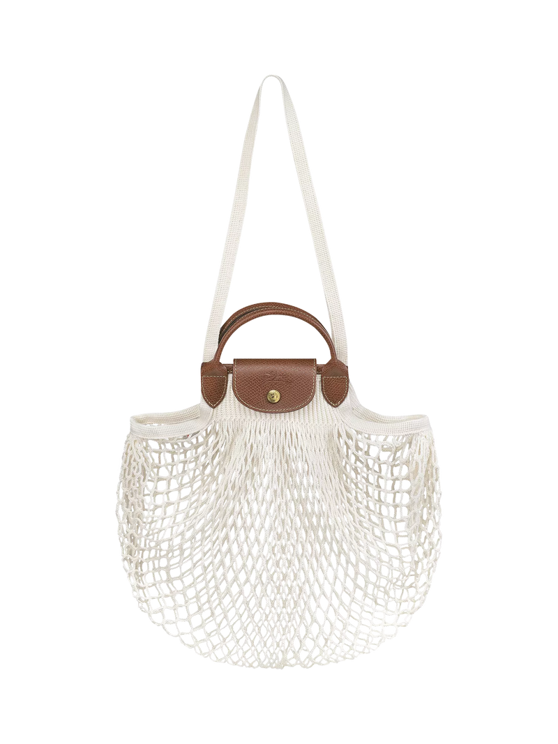 Longchamp Le Pliage Filet Top Handle Net Bag