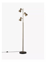 John Lewis John Lewis Shelby Floor Lamp, Brass- Buy online at McGrocer