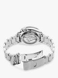 Seiko SRPD59K1 men's automatic watch orange dial stainless steel, UK version
