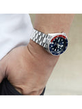 Seiko SRPD53K1 automatic watch blue dial, imported from the UK