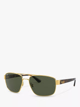 John Lewis Ray-Ban RB3663 Men's Rectangular Sunglasses- Buy online at McGrocer