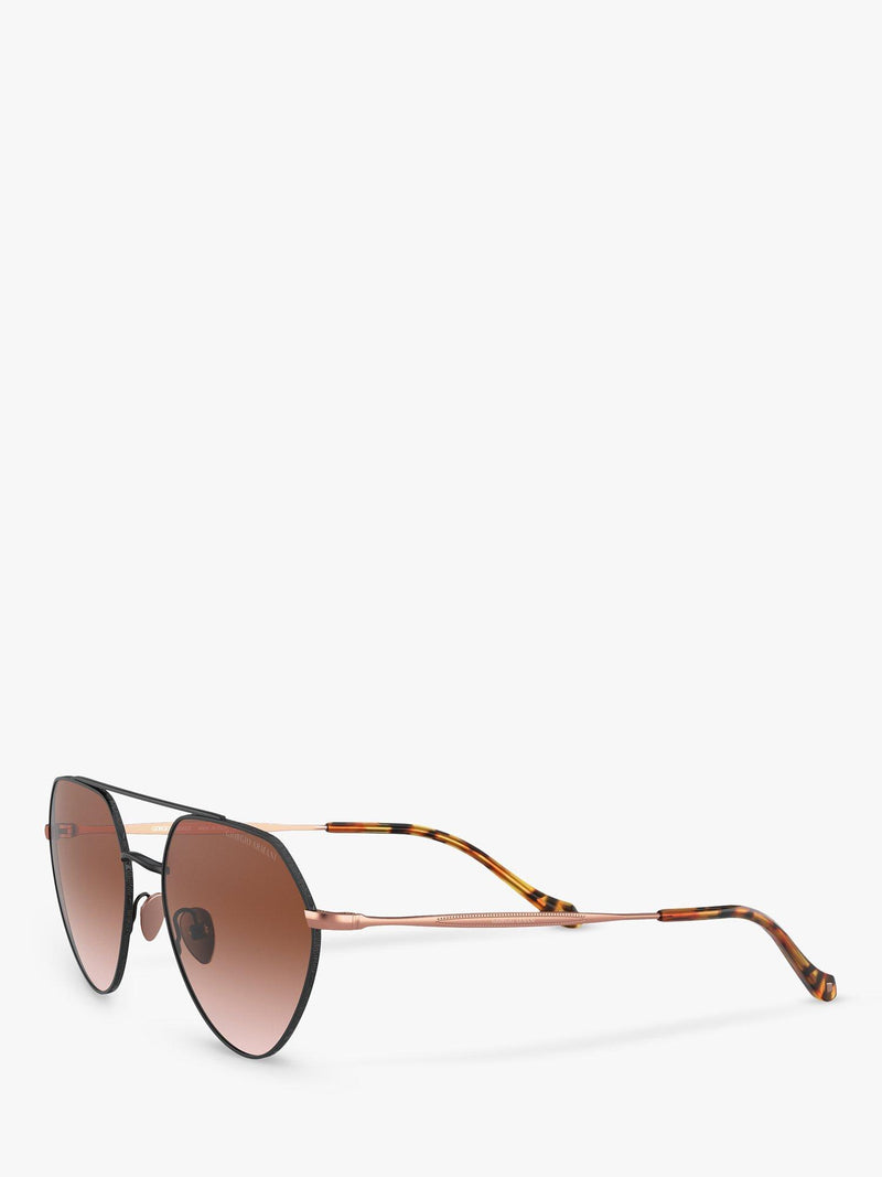 Giorgio Armani AR6111 sunglasses matte black brown gradient (British brand)