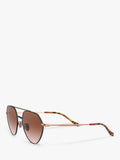 Giorgio Armani AR6111 sunglasses matte black brown gradient (British brand)