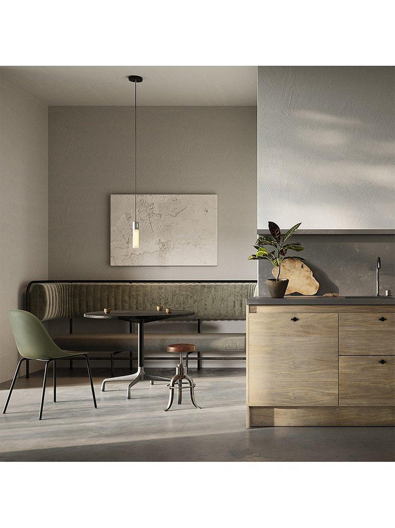 Tala Basalt LED pendant light stainless steel, UK version