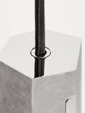 Tala Basalt LED pendant light stainless steel, UK version