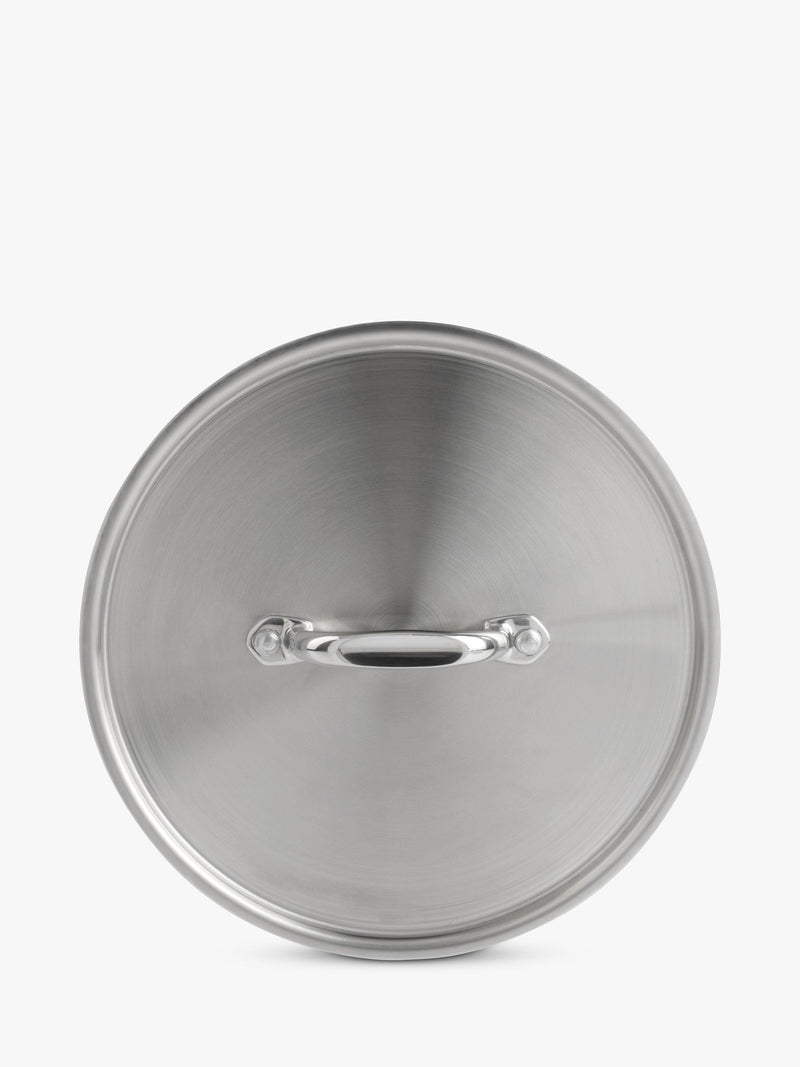 Samuel Groves tri-ply stainless steel saucepan with lid 20cm (British brand)
