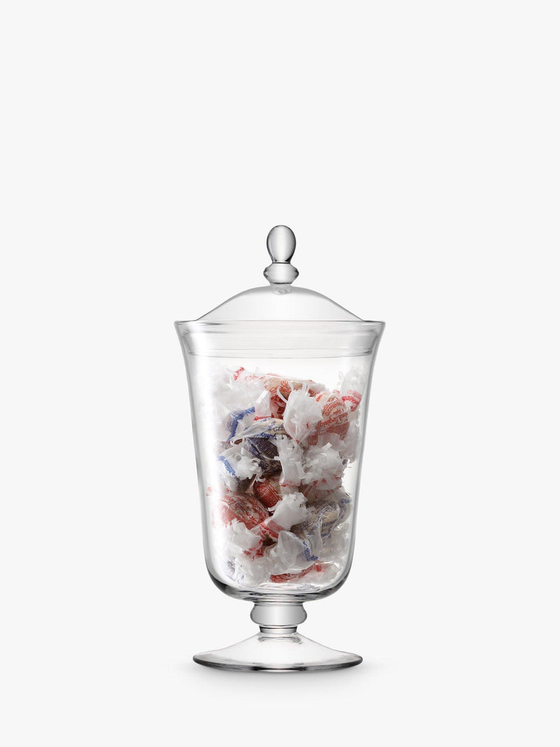 LSA International bonbon jar clear H37cm, imported from the UK