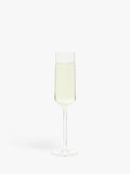 John Lewis plastic champagne flute clear 177ml - British product