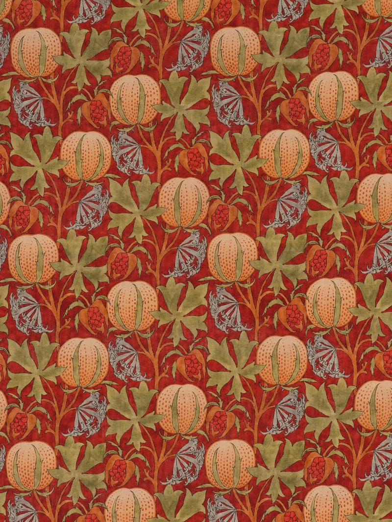 GP & J Baker Pumpkins Furnishing Fabric 138cm