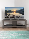 AVF Calibre 115 grey TV stand, UK version