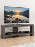 AVF Calibre 115 grey TV stand, UK version