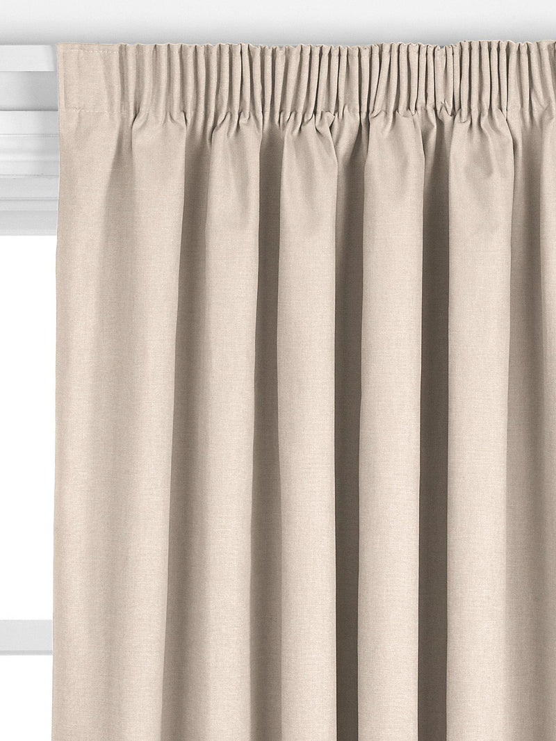 John Lewis made to measure linen look chalk curtains (British brand)