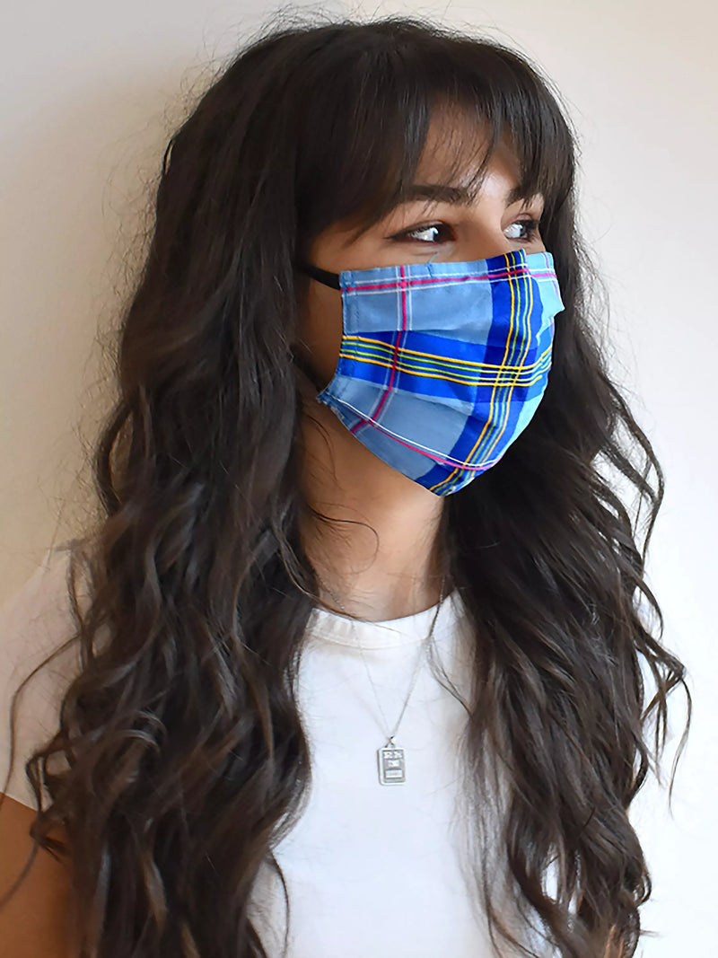 Designer face coverings pack of 3 organic cotton - British product