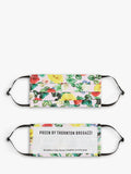 Designer face coverings pack of 3 organic cotton - British product