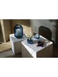 LSA International sapphire lantern candle holder 25.8 cm (British brand)