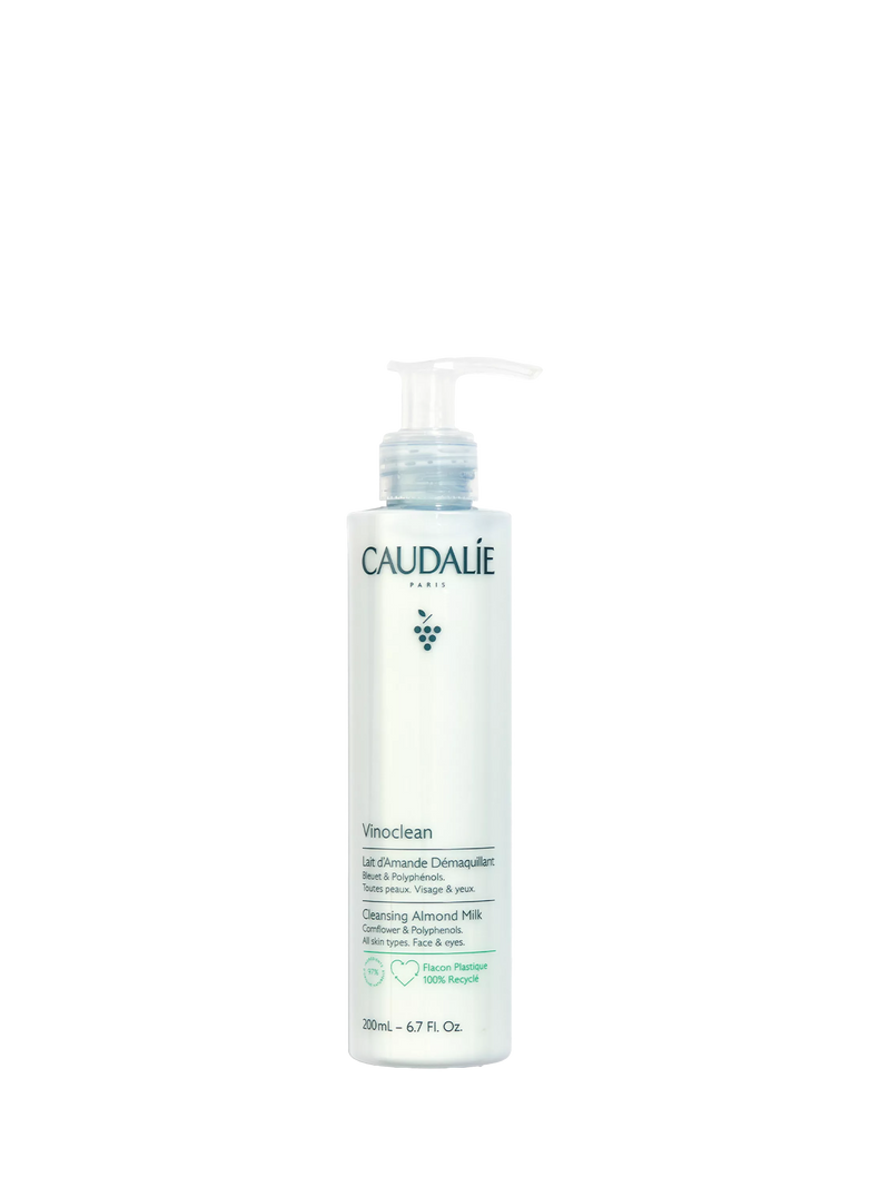 Caudalie gentle cleansing almond milk 200ml, imported from the UK