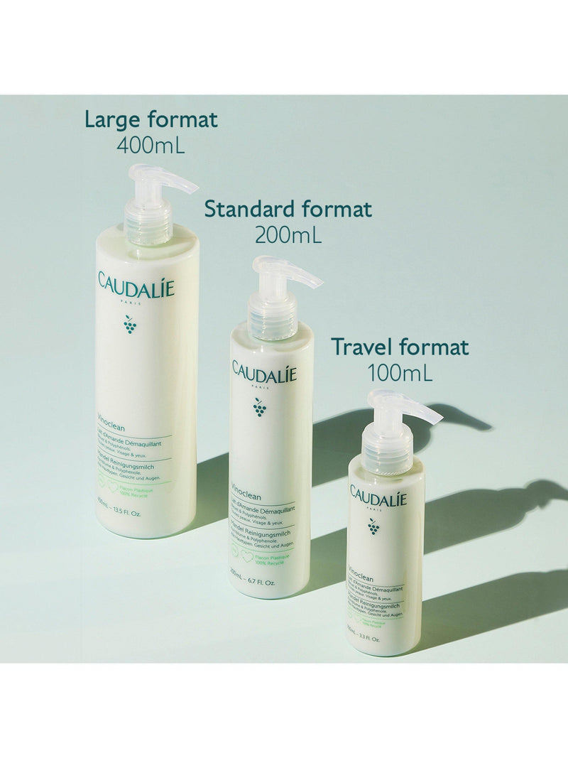 Caudalie gentle cleansing almond milk 200ml, imported from the UK