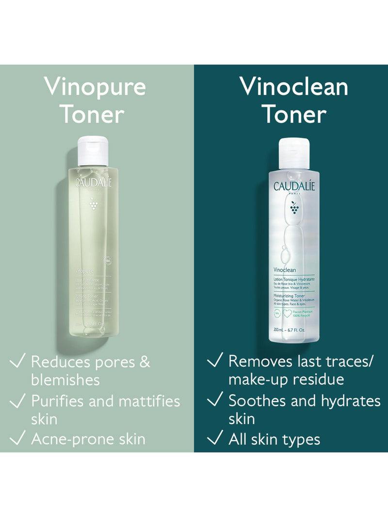 Caudalie Moisturising Toner with Rose Water 200ml, UK version