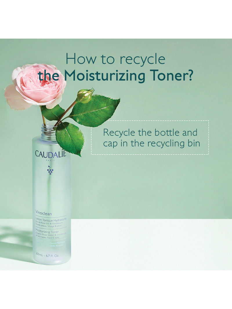 Caudalie Moisturising Toner with Rose Water 200ml, UK version