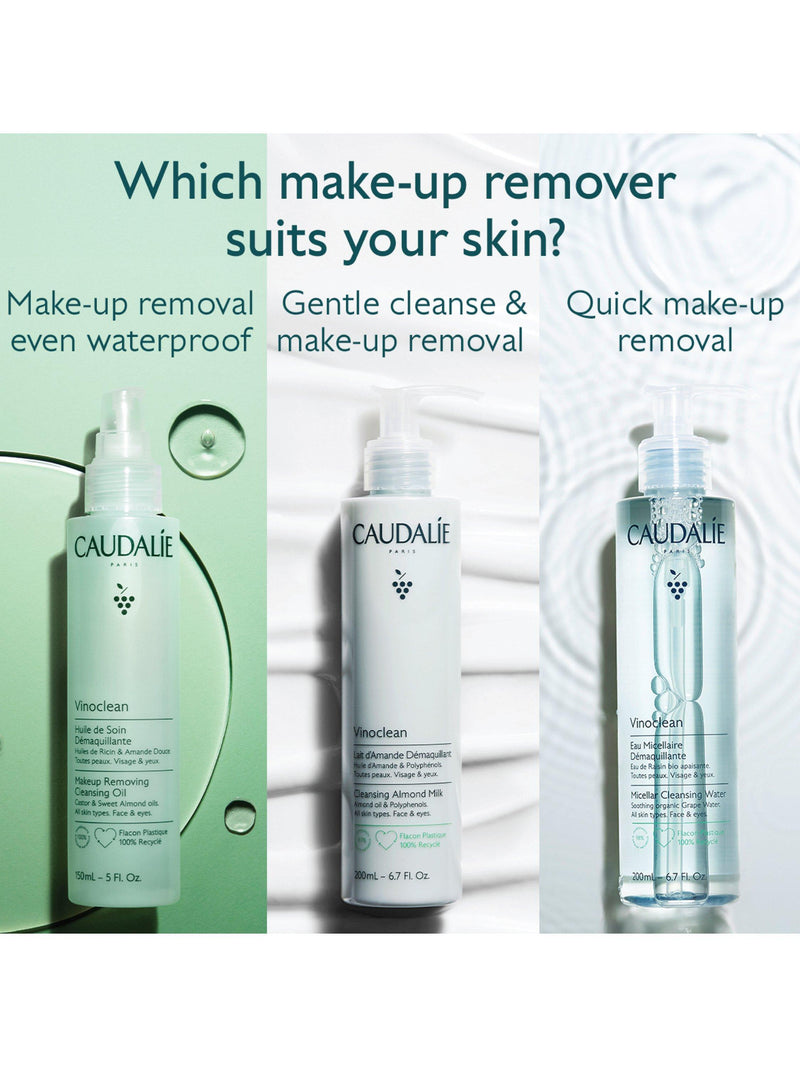 Caudalie Vinoclean Cleansing Micellar Water 200ml - British product