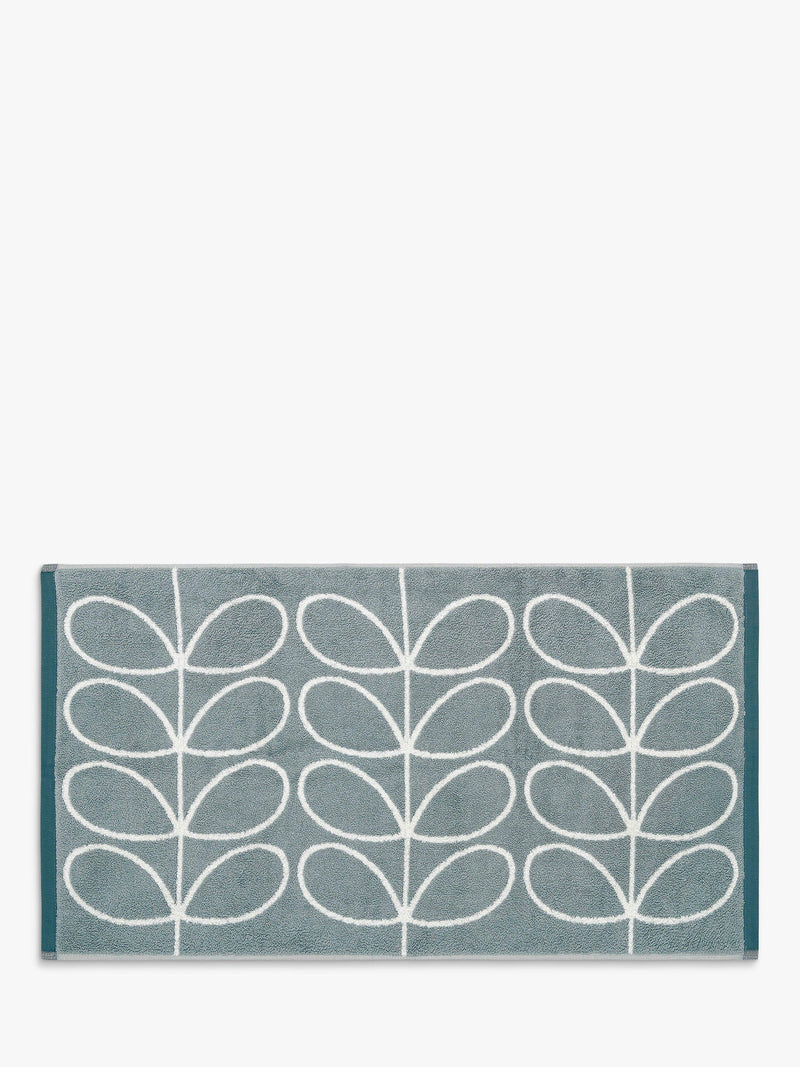 Orla Kiely Linear Stem bath mat, imported from the UK