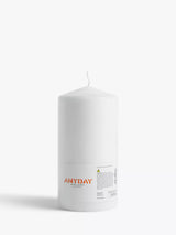 John Lewis John Lewis Pillar Candle, White, 1.2kg- Buy online at McGrocer