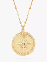 John Lewis Dower & Hall Large True North Story Necklace- Buy online at McGrocer