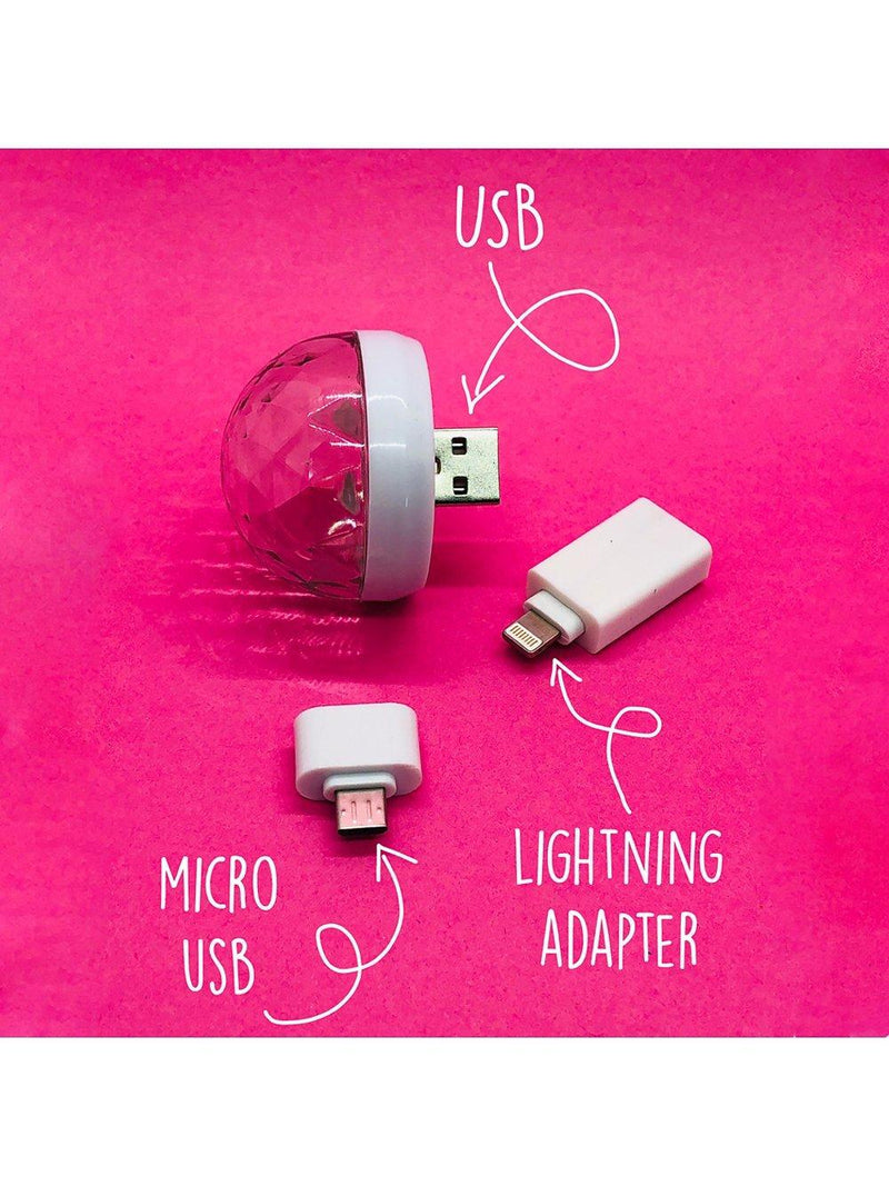 Tinc miniature USB disco light (British brand)