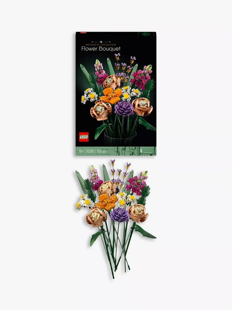 LEGO flower bouquet building set 756 pieces - British product