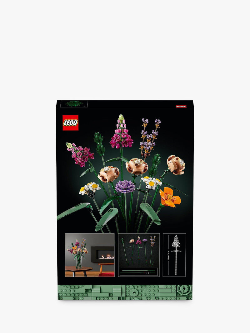 LEGO flower bouquet building set 756 pieces - British product