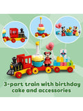 LEGO DUPLO Mickey & Minnie Birthday Train toy set for ages 24 months and up, UK version