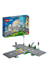 John Lewis LEGO City 60304 Road Plates Building Set 112 Pieces- Buy online at McGrocer