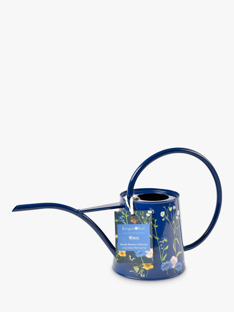 Burgon & Ball navy watering can 1L - British product