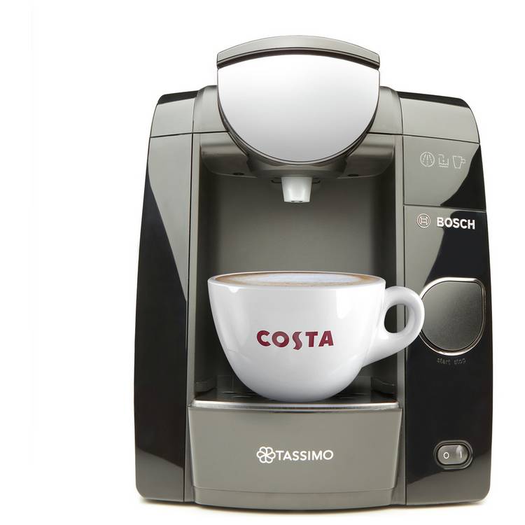 Bosch Tassimo Joy pod coffee machine black, UK version