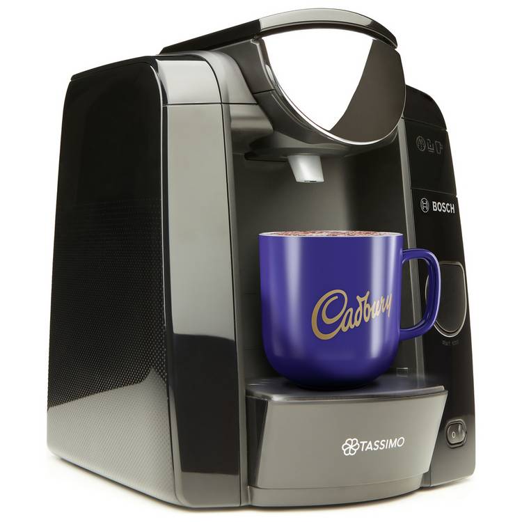 Bosch Tassimo Joy pod coffee machine black, UK version