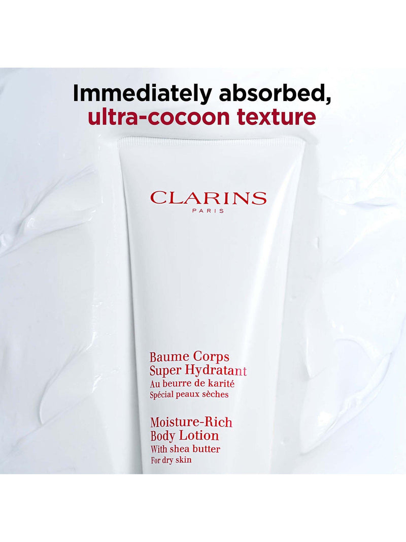 Clarins Moisture Rich body lotion 200ml, imported from the UK