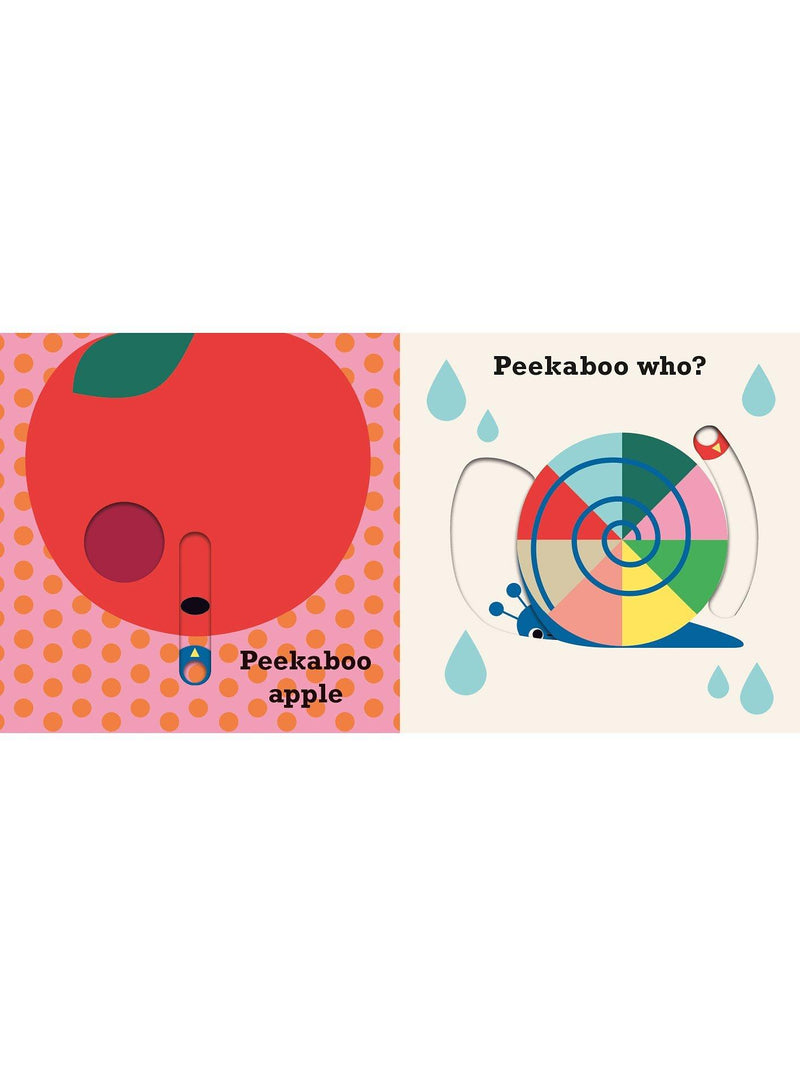 Nosy Crow Peekaboo Apple children's board book, imported from the UK