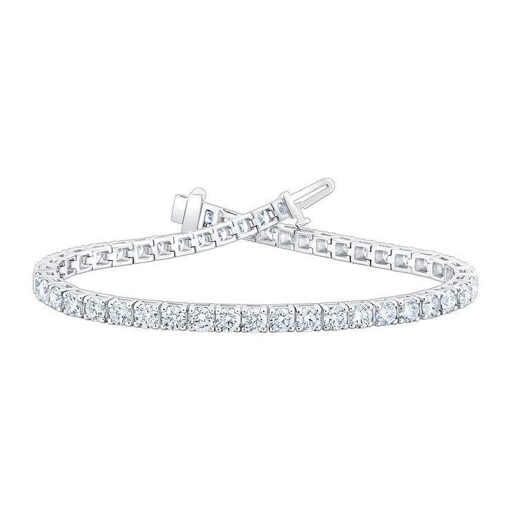 Costco diamond tennis bracelet 7ct round brilliant, imported from the UK