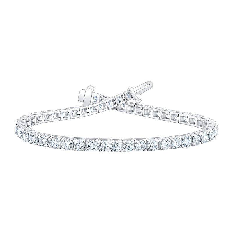 Costco diamond tennis bracelet 7ct round brilliant, imported from the UK