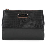 Tahari toiletry bag with three clear sections - British product