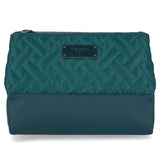 Tahari toiletry bag with three clear sections - British product