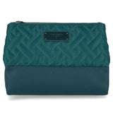 Tahari toiletry bag with three clear sections - British product
