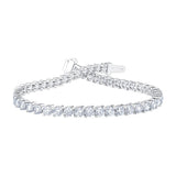 Costco UK Diamond Tennis Bracelet White Gold 6.00ctw- Buy online at McGrocer