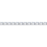 diamond tennis bracelet 6.00ctw 18ct white gold, imported from the UK