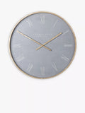 Thomas Kent Nordic Roman numeral wall clock 53cm, UK version