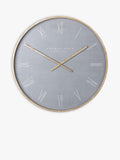 Thomas Kent Nordic Roman numeral wall clock 53cm, UK version