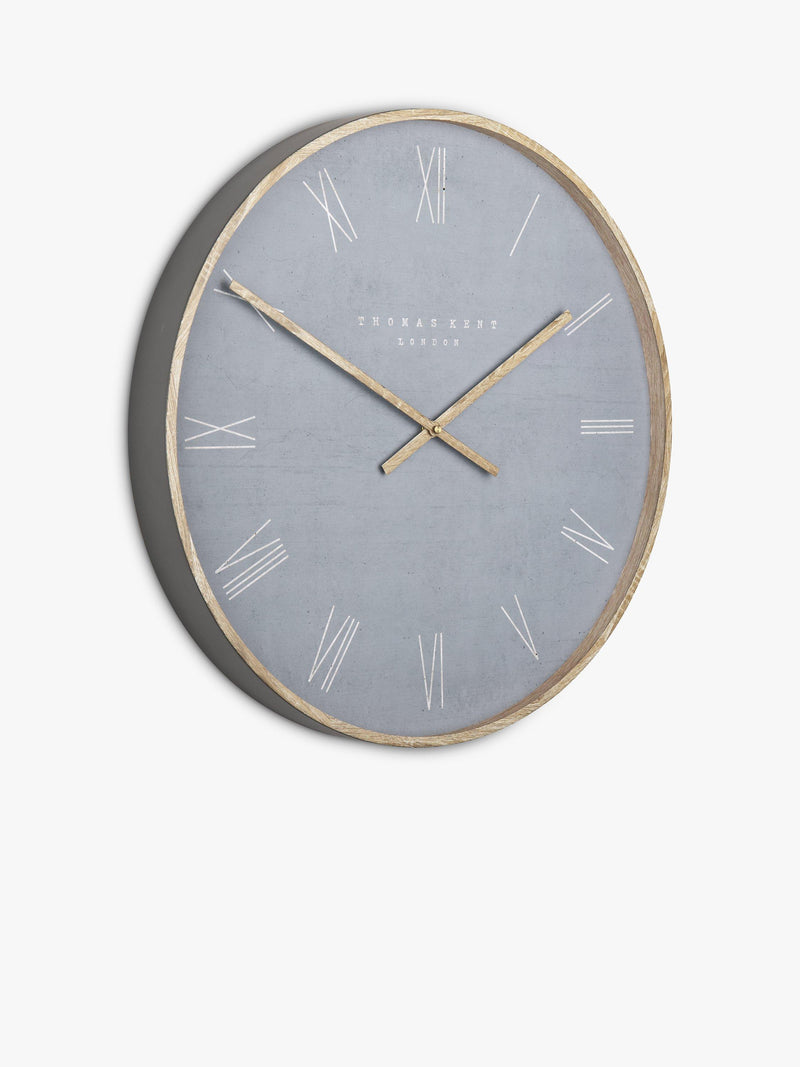 Thomas Kent Nordic Roman numeral wall clock 53cm, UK version