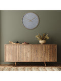Thomas Kent Nordic Roman numeral wall clock 53cm, UK version