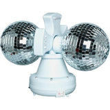 Twin rotating disco ball lamp 31cm (British brand)